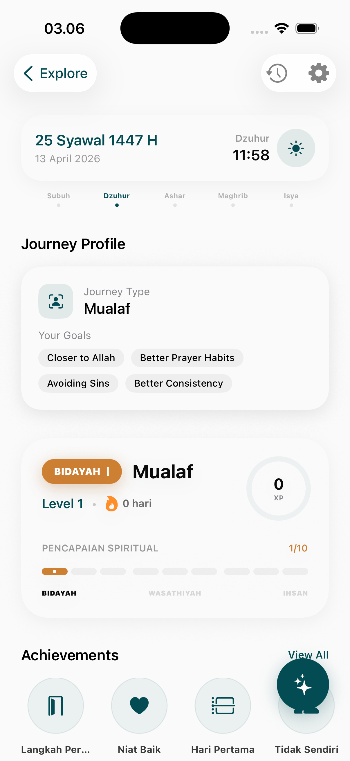 Hijrah Dashboard