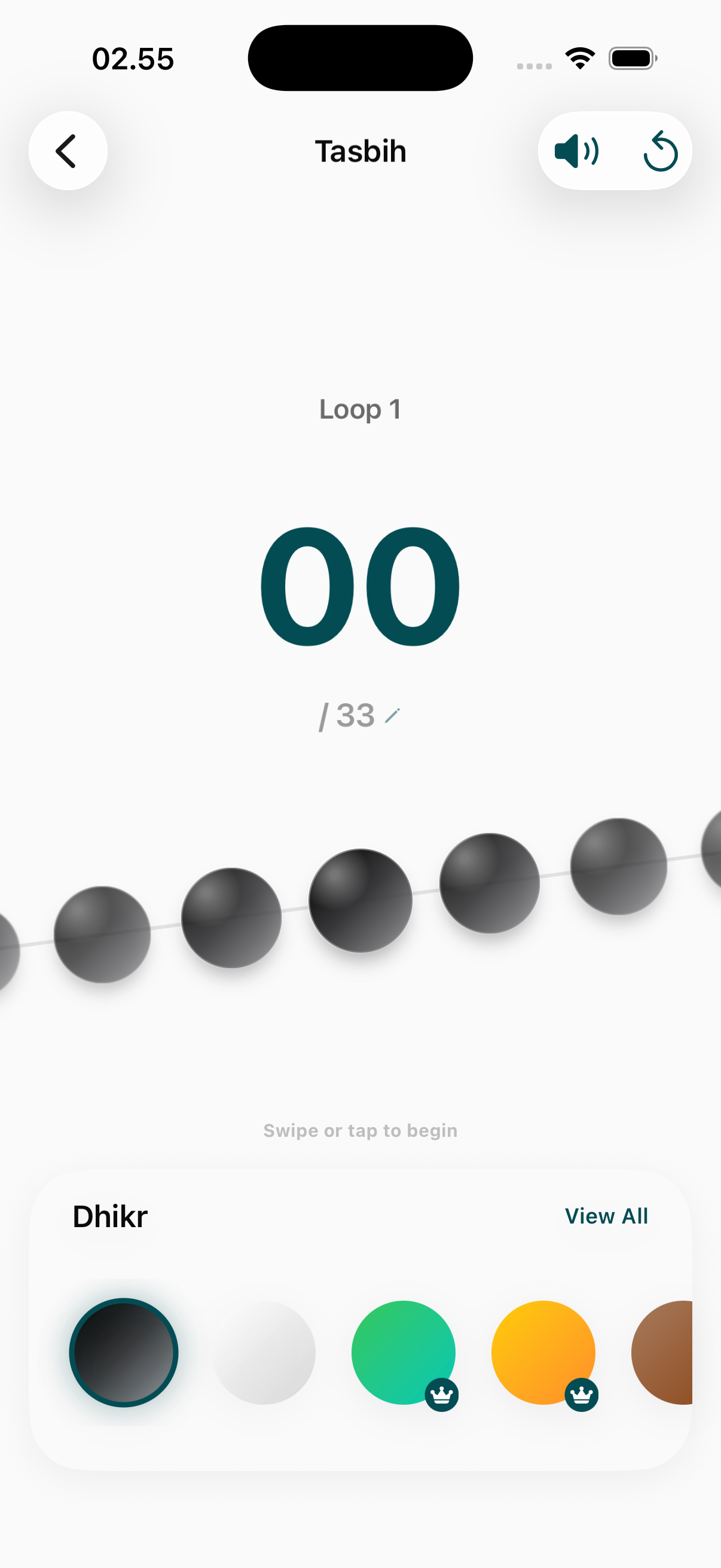 Digital Tasbih & Dhikr